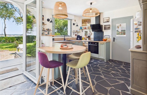 Tregunc Ski Chalet | –Mery– Maison familiale les pieds dans l’eau