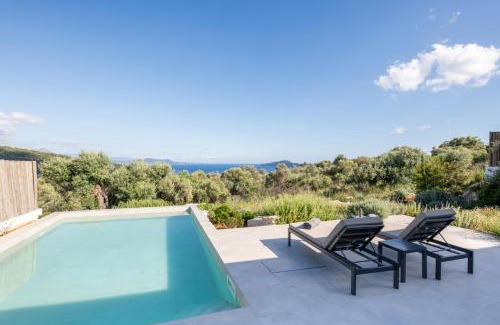 Meganisi Villa | Mesogi Villas, brand new modern, stylish villas, private pool, seaviews