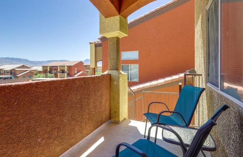 Mesquite Apartment | Mesquite Condo with Community Pool and Hot Tub!