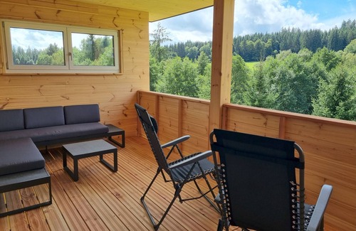 Grafenhausen House | Mettmapark - Chalet 1' with Mountain View