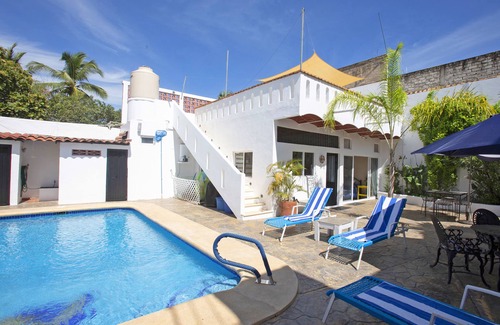 Los Pescadores House | Mexican village! 1/2 block to beach! Pool! Casa de la Alegria at Casa-Pacifico