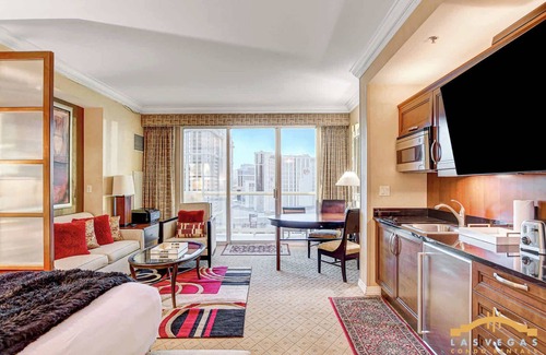 Las Vegas Condo | MGM Signature-38-615 Strip View Balcony Studio