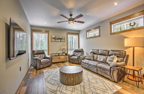 Traverse City House | Michigan Ski Base Modern Home with Games, Fire Pit
