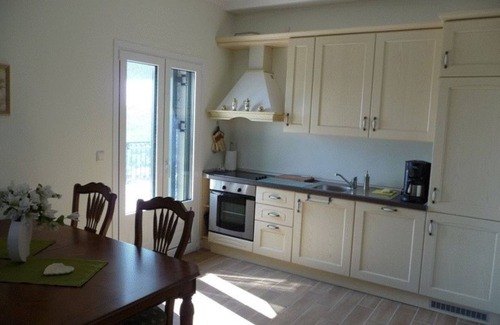 Apolpaina Apartment | Micro Lemoni 55 m² 2x terraces sea view /city view WiFi air conditioning 2x WC´s NEW pool