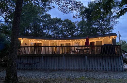 Reed Creek House | Mid Century 4 BR Lake Hartwell Home with Great views, good vibes, + large dock