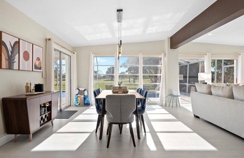Port Saint Lucie House | Mid-Century Modern Gem with Stunning Pool in PSL