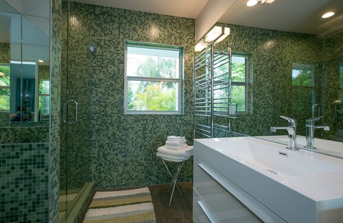 Venice House | Mid Century Modern home with salt water heated pool near beach