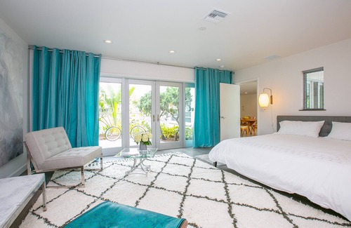 Venice House | Mid Century Modern home with salt water heated pool near beach