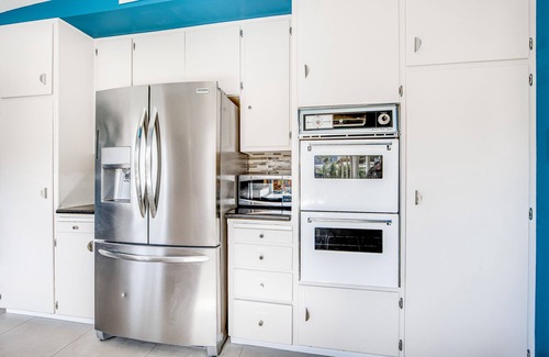 Deep Well Ranch House | Mid-century modern home with private pool, spa, grill & mountain views