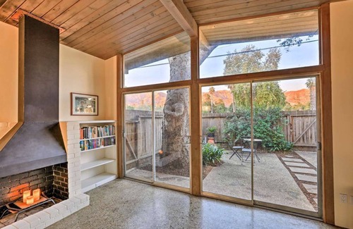 Montecito House | Mid-Century Steps from Miramar Beach, Private Yard in Montecito
