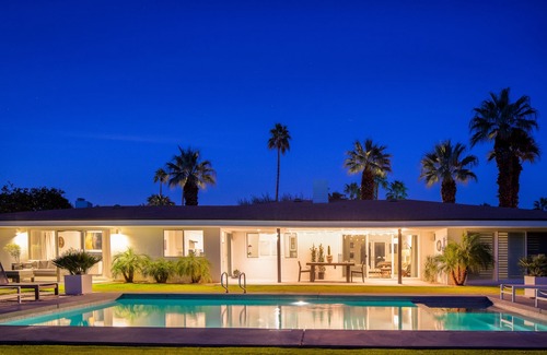 Indian Canyon House | Midcentury and Morocco had a love child in Palm Springs