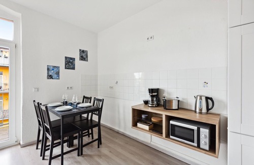 Sudenburg Apartment | Midnight Sky - Balkon - Waschtrockner