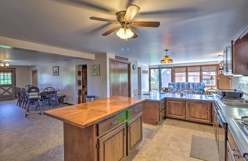 Mifflinburg House | Mifflinburg Farmhouse w/Deck: Family Friendly!