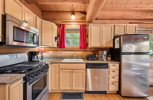 Isle Cabin | Mille Lacs Cabin on lake, near trails and casino - Black Bear