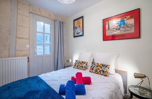 Montrichard Val de Cher Apartment | Mille Sabords 4 pers à 20 minutes de Beauval