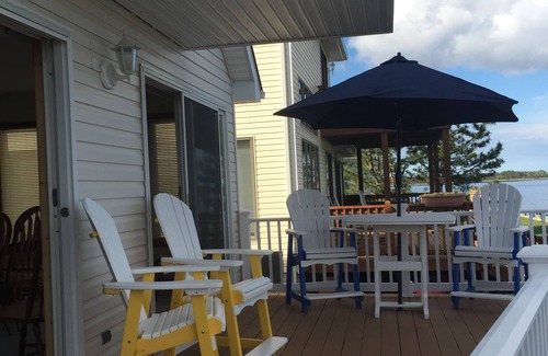 Ocean Pines House | Million Dollar View! Waterfront oasis with Ocean City skyline view!