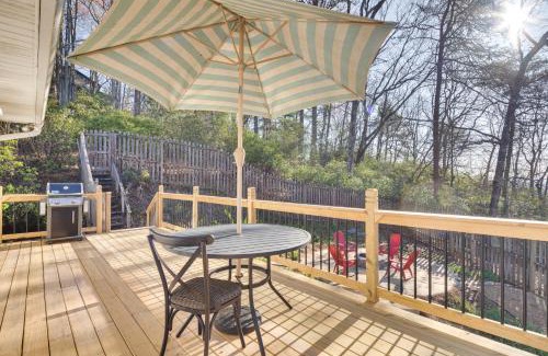 Mills River House | Mills River Hideaway with Front Porch and Mtn Views!