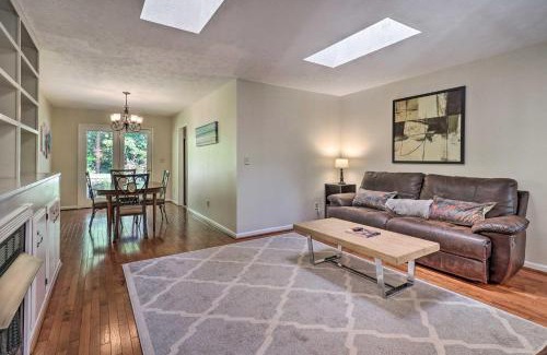 Mills River House | Mills River Hideaway with Front Porch and Mtn Views!