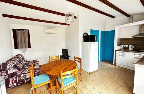 Santa Giulia House | Mini villa sea view with shaded terrace, BBQ access to Santa Giulia Beach on foot