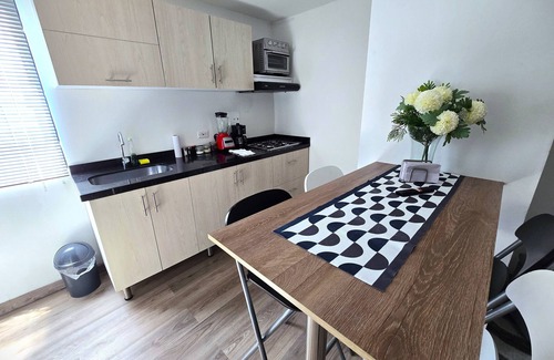 Usaquen Apartment | Minimalist brand-new Apartment at Bogotá's northern - 5 people