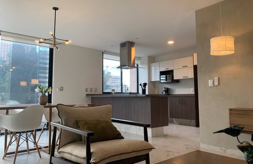 Providencia Apartment | Minimalist hub 3 Bedroom/Daily Clean