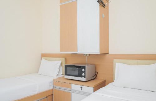 Tangerang Apartment | Minimalist Studio Room Apartment at Aeropolis Residence By Travelio