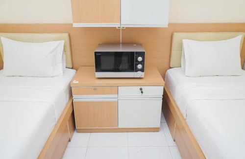 Tangerang Apartment | Minimalist Studio Room Apartment at Aeropolis Residence By Travelio