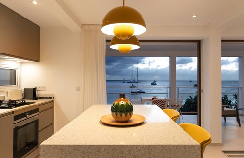 Lurin Apartment | Miramar | Ocean Front - Located in Wonderful Gustavia with House Cleaning Included