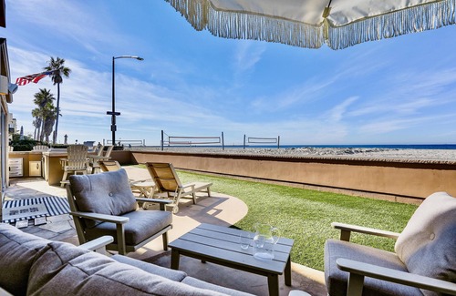 South Mission Beach House | Mission Beach Oceanfront - Ground level, no stairs. Amazing private patio