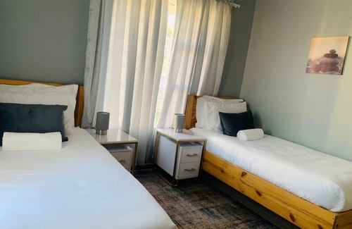 Gaborone Bed & Breakfast | Mmaset Houses with free hot breakfast- Entire 3 bedrooms house