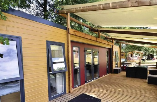 Saint-Avit-de-Vialard House | Mobil-home | Ultimate | 3 Ch. | 6/8 pers. | Raised terrace | A/C