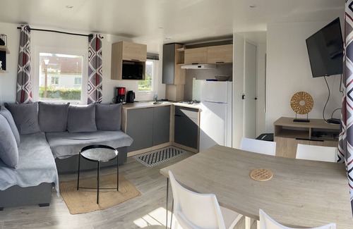 Biville-sur-Mer House | Mobil Home 6 Personnes, Bord de mer