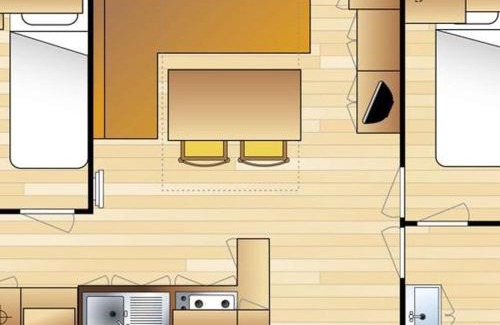 Sournia Other | Mobil-home avec Terrasse Accueillant 6 Pers - API-1-52-631