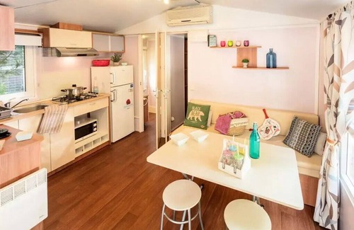 Torreilles-Plage House | Mobil-home | Classic | 1 Ch. | 2 pers. | Single terrace | A/C | TV