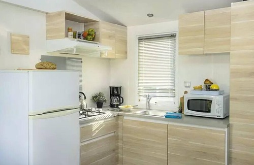 Angles House | Mobil-home | Classic XL | 2 Ch. | 4/6 pers. | Raised terrace | TV