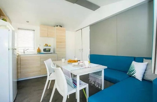 Angles House | Mobil-home | Classic XL | 2 Ch. | 4/6 pers. | Raised terrace | TV