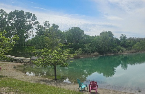 La Roque-d'Antheron House | Mobil-home Camping les Iscles