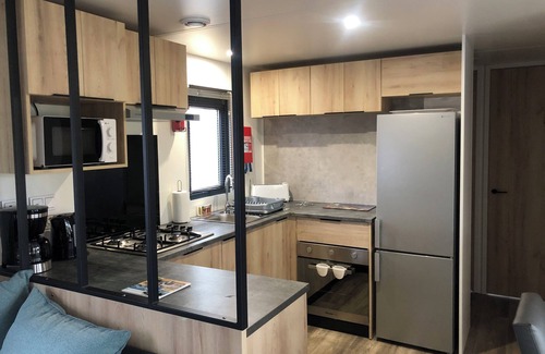Saint-Julien-en-Born House | Mobil Home de Luxe A L'ombre des Pins 40