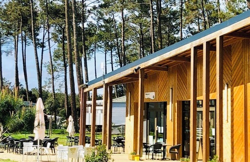 Saint-Julien-en-Born House | Mobil Home de Luxe A L'ombre des Pins 40