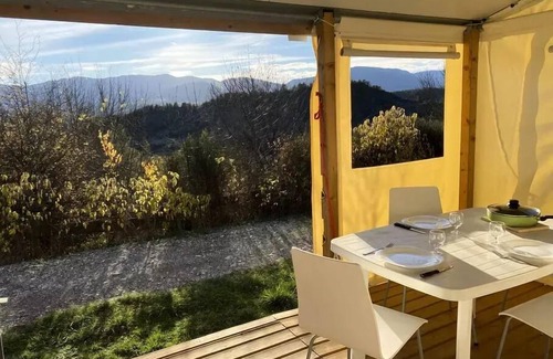 Rosans House | Mobil-Home Standard "Tithome" 30m2 - 2 Schlafzimmer - mit eigenem Bad 4 Personen