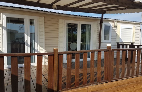 Les Ayguades House | Mobile home 3 bedrooms 50m from the beach