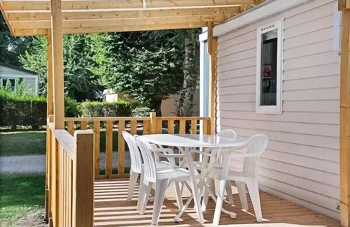 Steinach House | Mobile-home | Comfort | 2 Bedrooms | 4 persons | Raised terrace