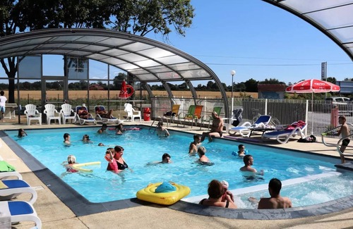 Balleroy House | Mobile home Eva 33 3 bedrooms - 33 m² + semi-covered terrace 6 persons