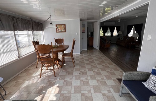 Plymouth House | Mobile Home with canal frontage and access to Harris Chain of Lakes