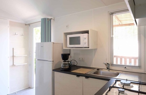 Marina di Bibbona House | Mobilehome with air conditioning, terrace and pool