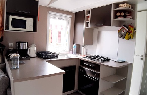 Onzain House | Mobilhome INTUITION pond view, 4 *, near Beauval Zoo and Loire castles