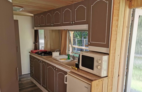 Viscomtat Ski Chalet | MobiLodge near Thiers - 4 people in Viscomtat in Auvergne