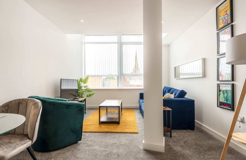 Rotherham Apartment | Modern 1 Bed Central Rotherham Apartment