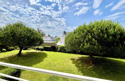 Etel Apartment | Modern 1-bedroom apartment with large balcony in Étel, near beach