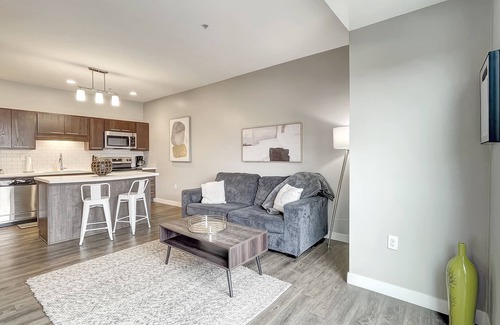 Downtown Des Moines Apartment | Modern 1 BR Dwntwn Apt with Hot Tub